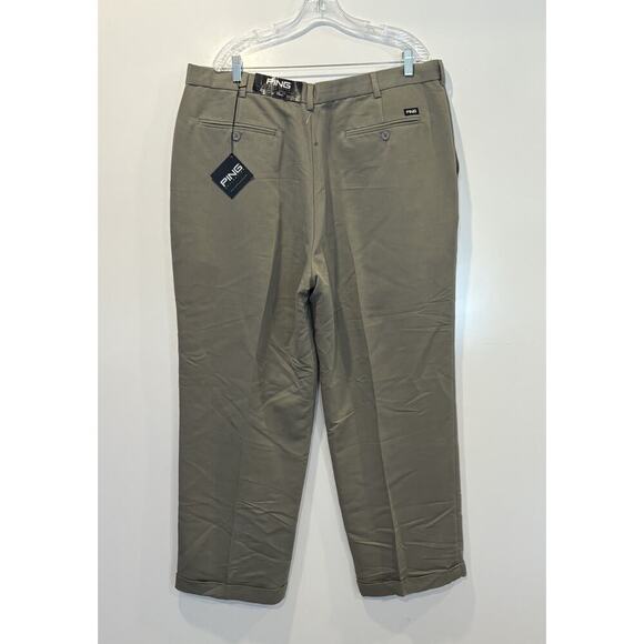 NWT Ping Collection Mens Golf Pants Trousers‎ Pleated Front 40/30 (1945) - Picture 2 of 7